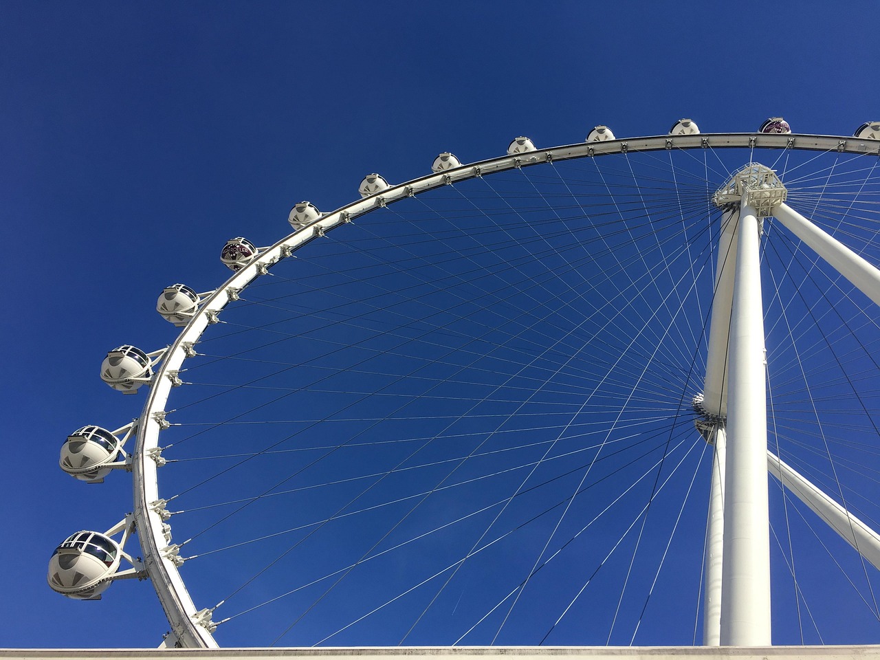 The LINQ Las Vegas High Roller observation wheel